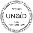 Célia Hartenstein est membre qualifié de l UNAID (syndicat patronal affilié à la Fédération Française du Bâtiment)