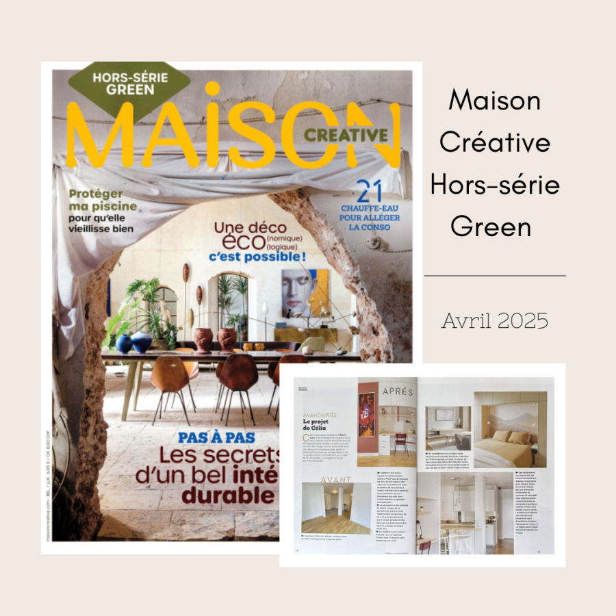 Le projet Danton à l’honneur dans le magazine Maison Créative – Hors-série Green